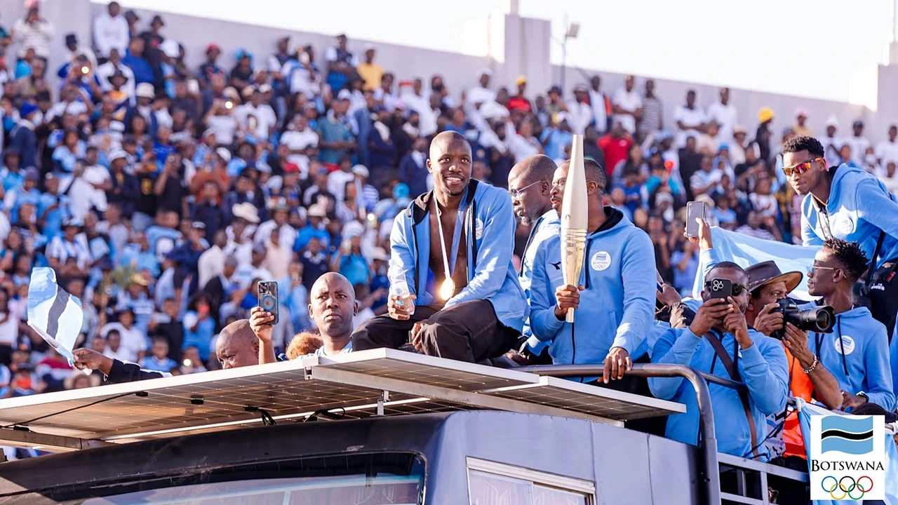 Golden Glory: Botswana's Olympic Heroes Return Home to Jubilation